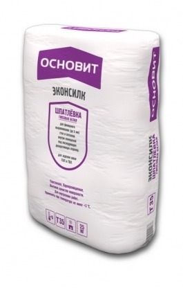 Шпаклевка белая гипсовая основит эконсилк Т-35