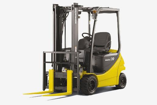 Электрические вилочные погрузчики Komatsu Электрические вилочные погрузчики Komatsu