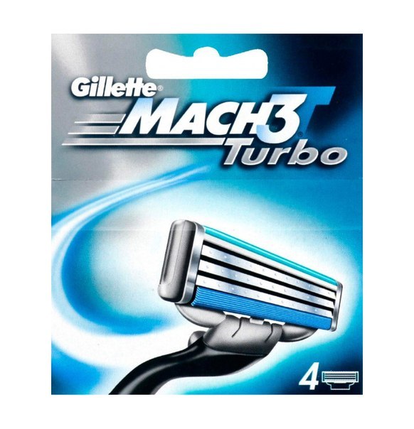 Сменная кассета Gillette Mach3 Turbo