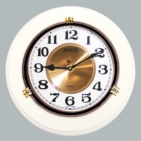 Настенные часы Sinix 1018 CMA White