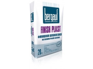 Шпаклевка Бергауф цементная белая Finish Plast Шпаклевка Бергауф цементная белая Finish Plast