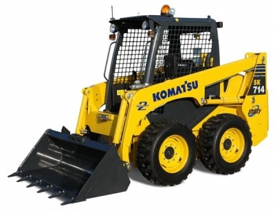 Мини-погрузчик с бортовым поворотом KOMATSU SK714-5