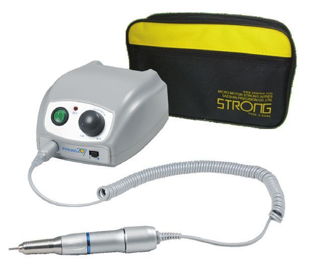 Аппарат для маникюра и педикюра STRONG 207/A (в чехле, без педали)(30 000 об/мин)