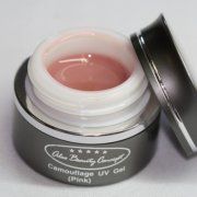 Камуфлирующий темно-розовый гель Camouflage UV Gel (Pink)