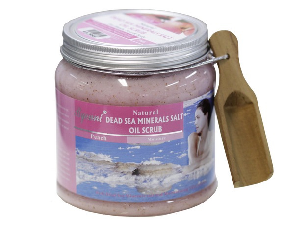 Масло-скраб с минеральными солями Мертвого моря Персик