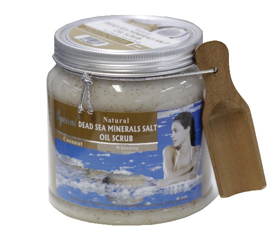 Масло-скраб с минеральными солями Мертвого моря Кокос