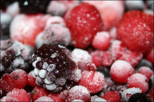 Замороженные фрукты и ягоды