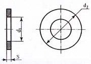 Шайбы плоские