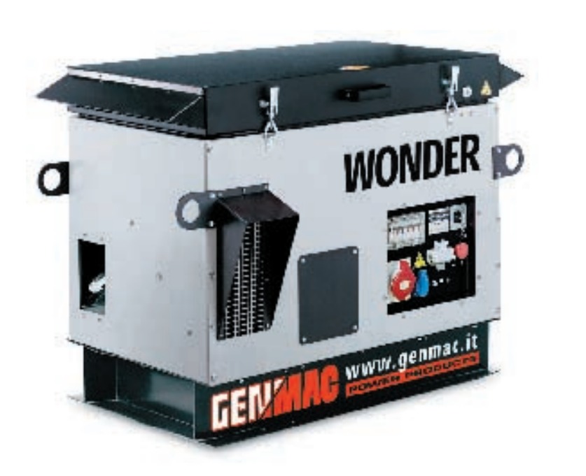 Электростанции Genmac Whisper 10100KE Электростанции Genmac Whisper 10100KE
