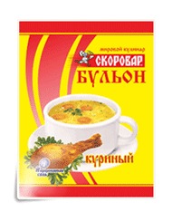 Бульон 75гр.вкусы (Куринный,Мясной,Грибной)