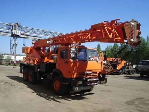 Автокран Ульяновец 25 тонн Камаз 53228