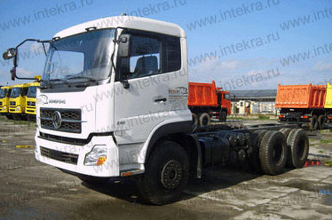Шасси Dongfeng DFL1251AXA 340 л.с. Шасси Dongfeng DFL1251AXA 340 л.с.