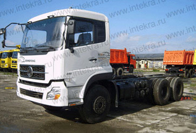 Шасси Dongfeng DFL1251AXA 375 л.с. Шасси Dongfeng DFL1251AXA 375 л.с.