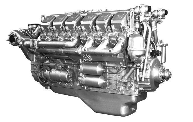 Двигатель ЯМЗ 240НМ2 после капитального ремонта