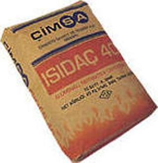 Глиноземистый цемент CIMSA ISIDAC 40 в мешках 25кг