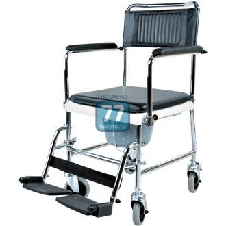 Кресло-каталка инвалидная с туалетным устройством 5019W2