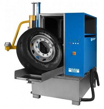 Автоматическая мойка колес гранулами KART Wulkan 500