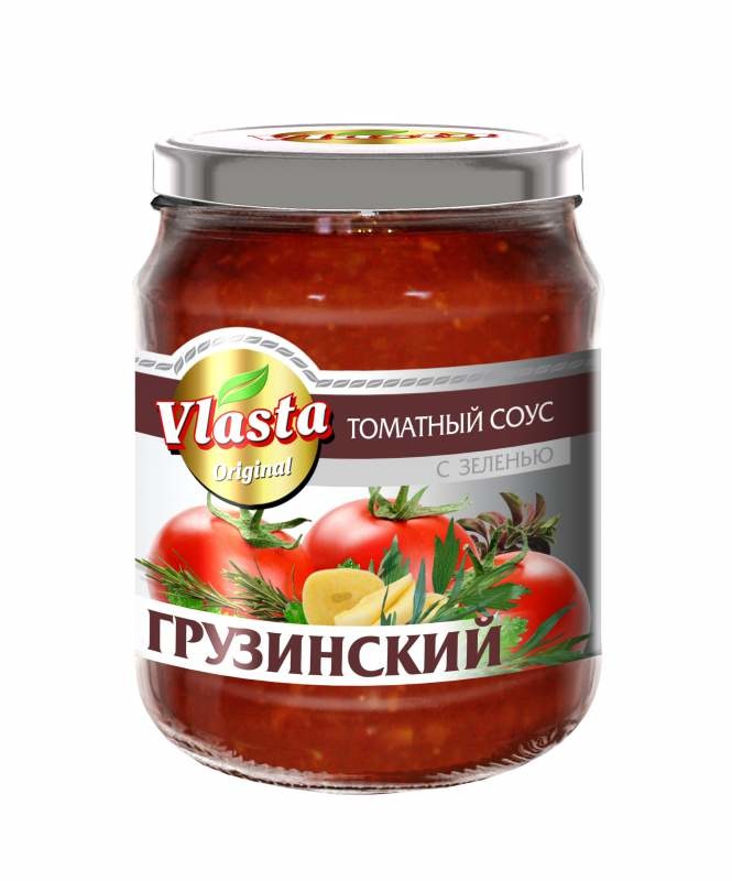 Томатный соус с зеленью Грузинский Томатный соус с зеленью Грузинский