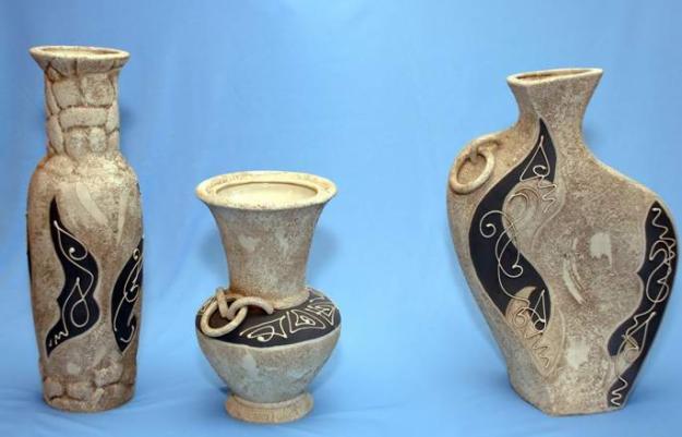 Керамические вазы