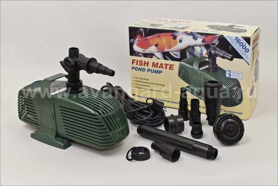 Помпа для пруда Fish Mate 16000