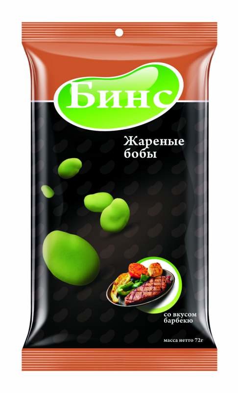 Жареные бобы со вкусом барбекю