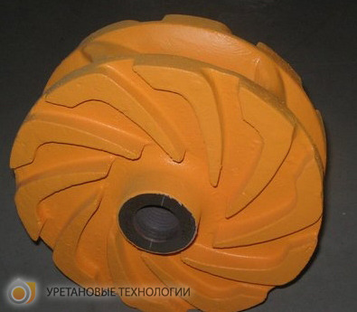 Футеровка полиуретаном Футеровка полиуретаном