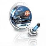 Лампа H4 (Philips) 12V-60/55W Blue Vision блистер