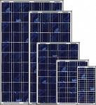 Панели солнечные поликристаллические от 120 Ватт до 230 Ватт