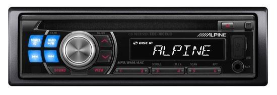 Магнитола Alpine CDE-100EUB Магнитола Alpine CDE-100EUB