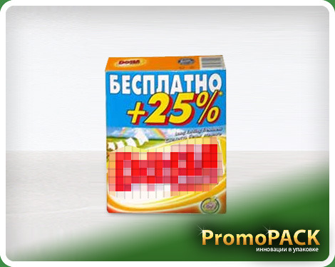 Промо-упаковка и упаковка товаров с рекламными вложениями для проведения промо-акций