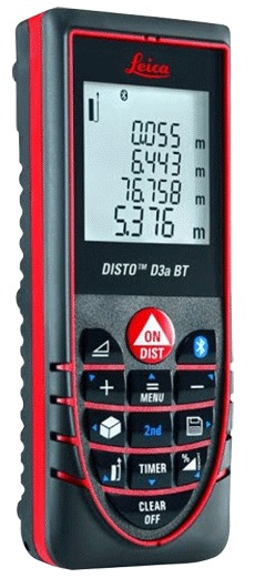 Лазерный дальномер Leica DISTO™ D3aBT Лазерный дальномер Leica DISTO™ D3aBT