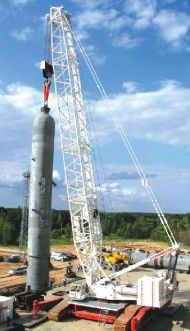 Кран гусеничный Liebherr LTR 1100