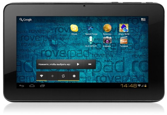 Планшетный компьютер RoverPad 3WT74L Black