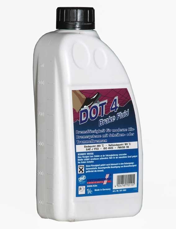 Brake Fluid DOT 4 Высокопроизводительная тормозная жидкость