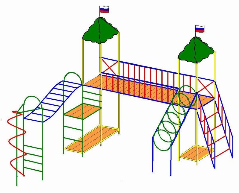 Детские спортивные комплексы