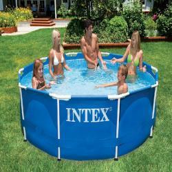 Каркасный сборно разборный бассейн Metal Frame Pool Intex 54424