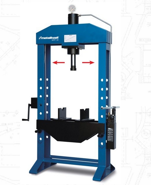 Пресс гидравлический Metallkraft WPP 30, OPTIMUM(Германия)