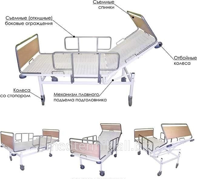 М182 - кровать функциональная для медицинских учреждений, разборная