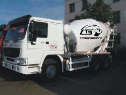 Автобетоносмеситель на шасси HOWO Special Truck 9m3 Автобетоносмеситель на шасси HOWO Special Truck 9m3