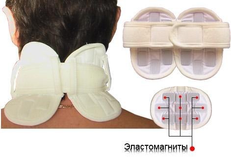 Аппликатор шейногрудной магнитоэластичный АМШ-02 Аппликатор шейногрудной магнитоэластичный АМШ-02
