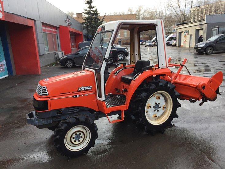 Японский минитрактор KUBOTA X-20