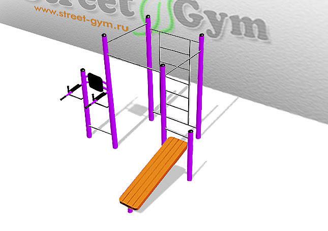 Оборудование для спортивных площадок воркаут