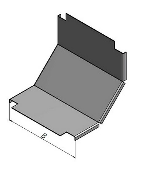 Крышки для поворота трассы вверх под углом 90 КЛП