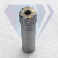 Алмазы в оправах ГОСТ 22908-78 тип 2 цилиндрические с головкой