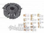 Фрезы комплект для изготовления дверной коробки Механик 090.08.xx со сменными ножами HM