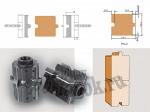 Фрезы комплект для производства строительного бруса Механик 070.19.хх со сменными ножами HSS