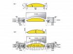 Фрезы комплект 11.815.00 для производства блок-хауса Иберус-Киев со сменными ножами TS