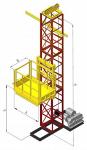 Подъемник мачтовый ПМГ 1000
