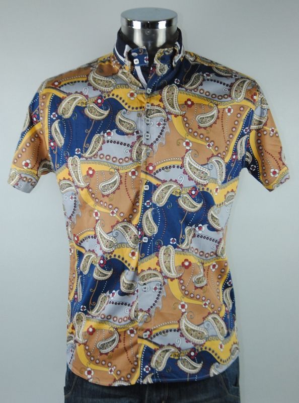 Рубашка мужская (95% хлопок 5% эластан) р.ряд. M-(46),L-(48),XL-(50),2XL-(52) Артикул: 7126