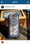 Чехол для iPhone 5/ 6 / 6 plus Blue Flower